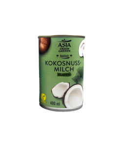 MLECZKO KOKOSOWE 400 G PUSZKI AZJA GREEN MLEKO TŁUSTE 91%